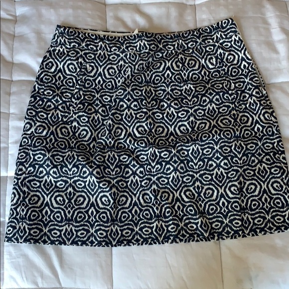 3/$25 J crew 100 % cotton skirt with pockets - Picture 1 of 7